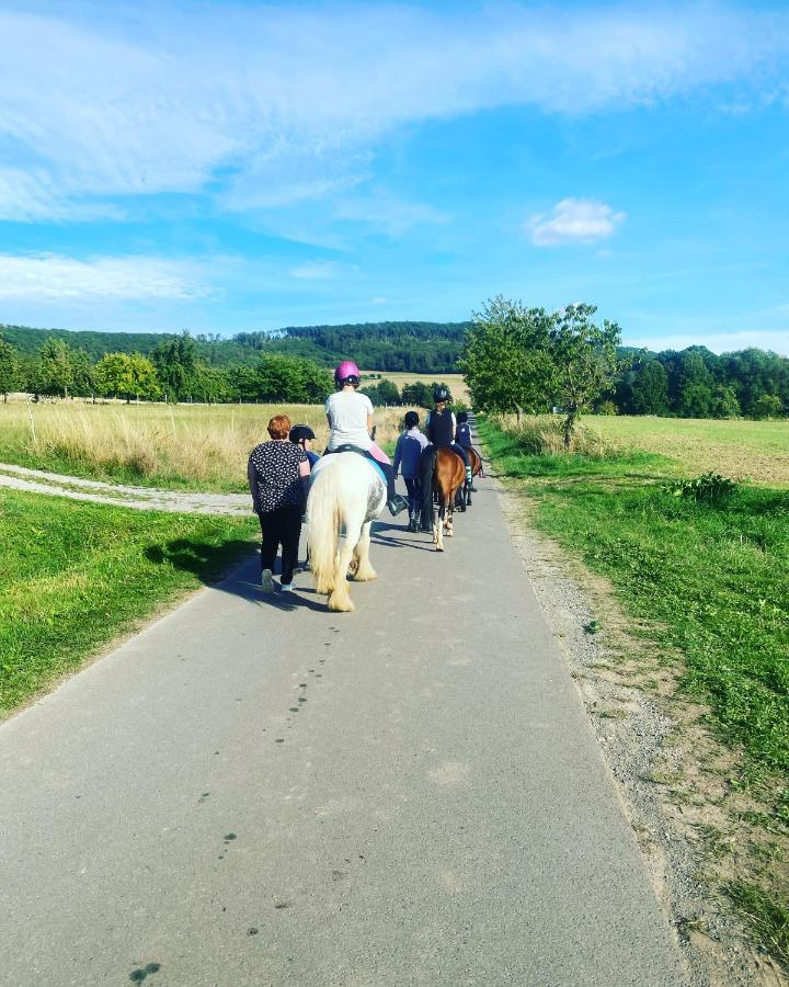 Fewo Im Reit- Und Ponyparadies Roos Halle  Exterior foto